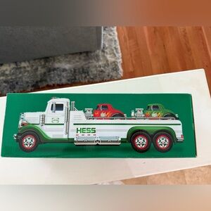 2022 Hess Flatbed Truck with Hot Rods